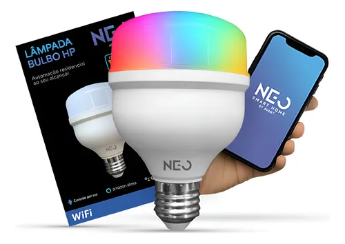 Foto de Lampada Smart Bulbo Neo Avant em oferta