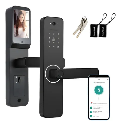 Destaque de Fechadura Eletrônica Com Câmera com desconto no Bom de Oferta