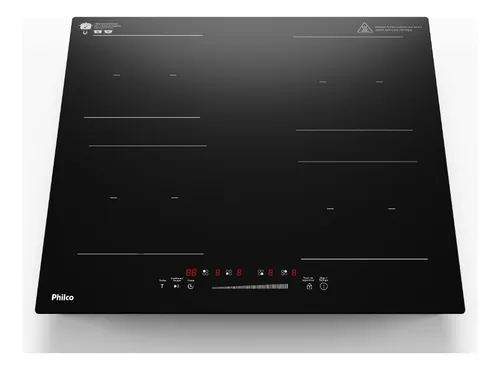 Foto de Cooktop Indução Philco Turbo 4 Bocas em oferta