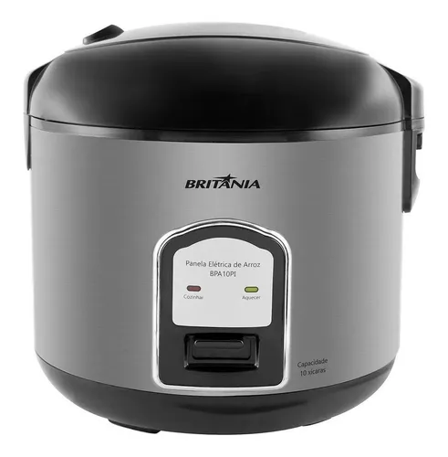 Destaque de Panela Arroz Britânia Bpa10pi com desconto no Bom de Oferta