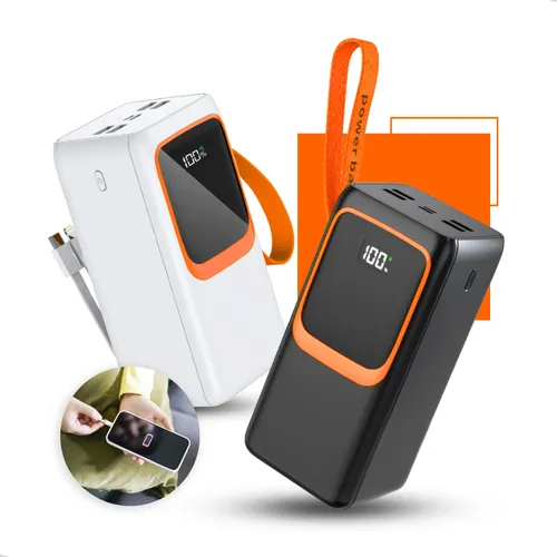 Destaque de Power Bank Nixzen 50000mAh com desconto no Bom de Oferta