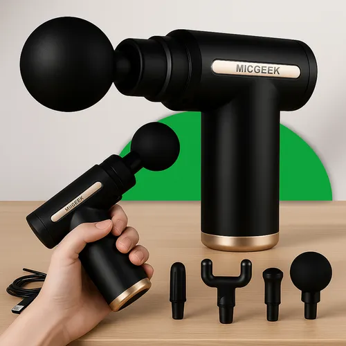Foto de Massageador Pistola Elétrica Micgeek em oferta