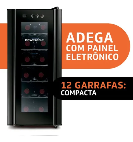 Destaque de Adega Brastemp 12 Garrafas com desconto no Bom de Oferta