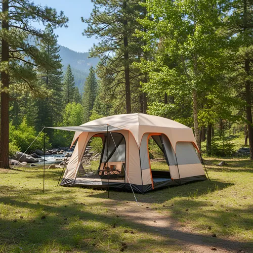 Destaque de Barraca Camping Joyfox Família com desconto no Bom de Oferta