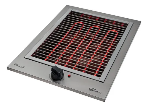 Destaque de Churrasqueira Elétrica Pedra Vulcânica com desconto no Bom de Oferta