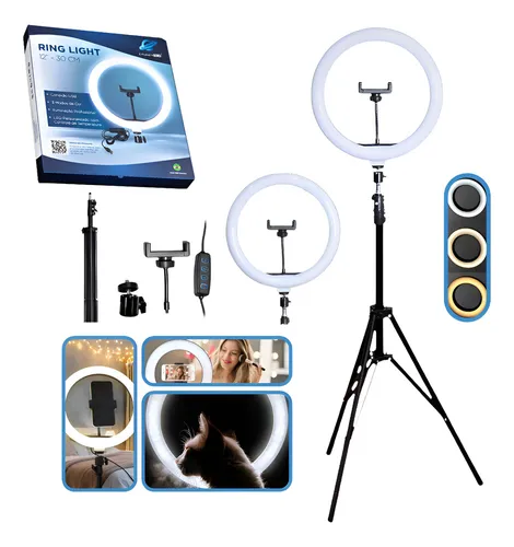 Destaque de Ring Light 12 Polegadas com desconto no Bom de Oferta