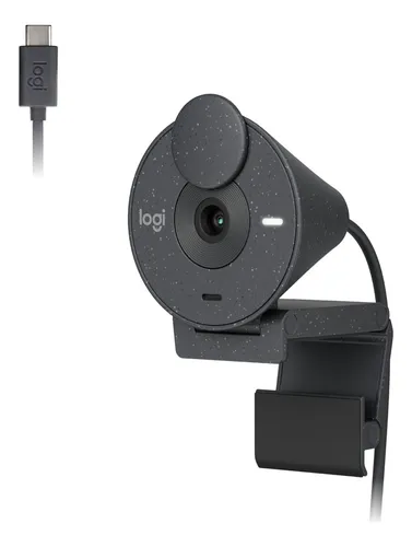 Destaque de Webcam Logitech Brio 300 com desconto no Bom de Oferta