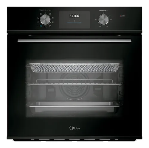 Destaque de Forno Embutir Midea 80L com desconto no Bom de Oferta