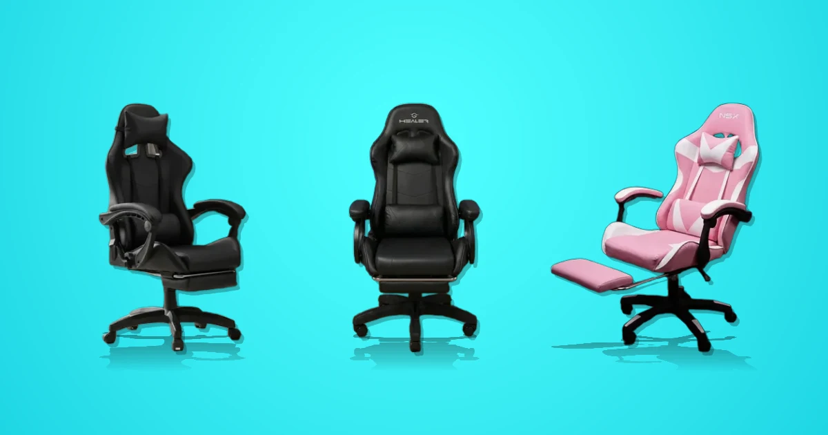 Comparativo: Cadeira Gamer Nitro Ergonômica, Cadeira Gamer Healer Level, Cadeira Gamer Nsx