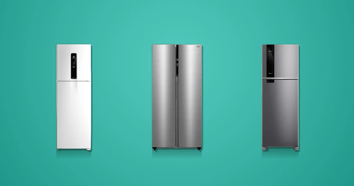 Comparativo: Geladeira Electrolux IF46 127V, Refrigerador Midea MDRS598FGA042, Geladeira Brastemp BRM46 385L