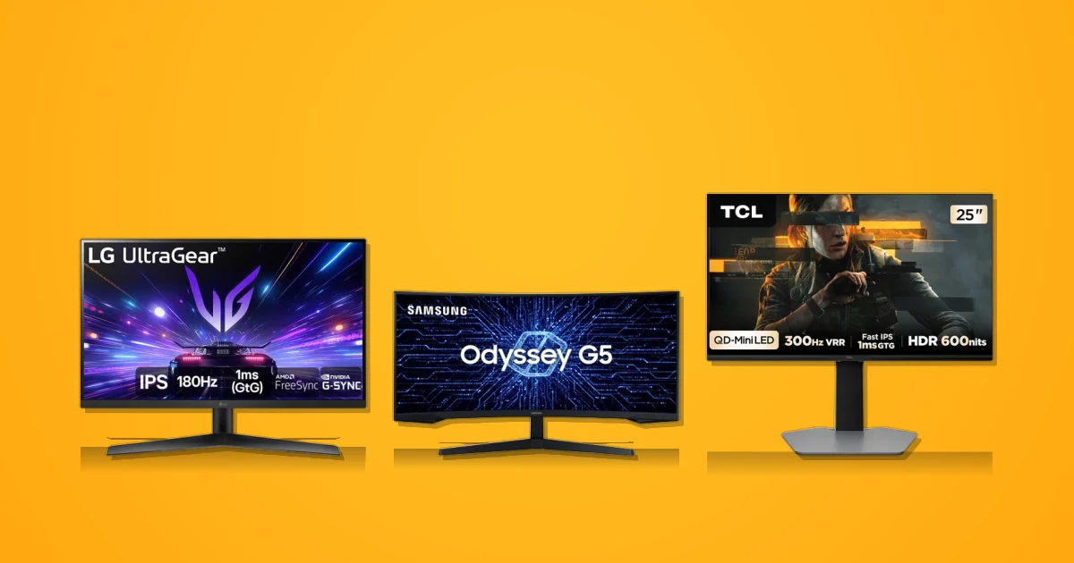 Comparativo: LG Ultragear 27, AOC Agon Quad 27, Samsung Odyssey G5 34