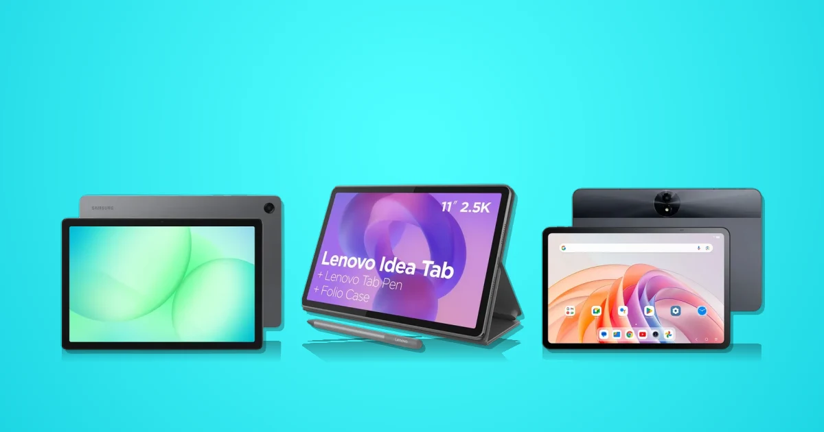 Comparativo: Samsung Galaxy Tab A11+ 128GB, Lenovo Idea Tab 128GB, TCL Tab 11 128GB