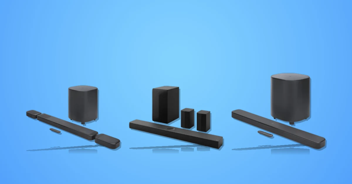 Comparativo: Soundbar Samsung B-series, Soundbar JBL Bar 500 Mk2, Soundbar JBL SB180