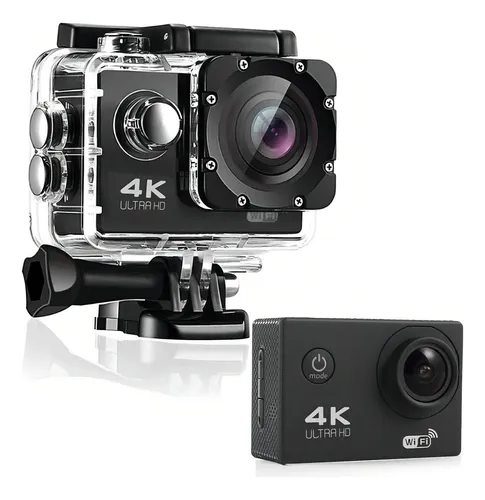 Foto de Mini Câmera Filmadora Sport 4K em oferta