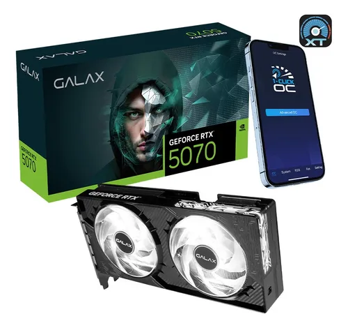 Foto de Galax RTX 5070 em oferta